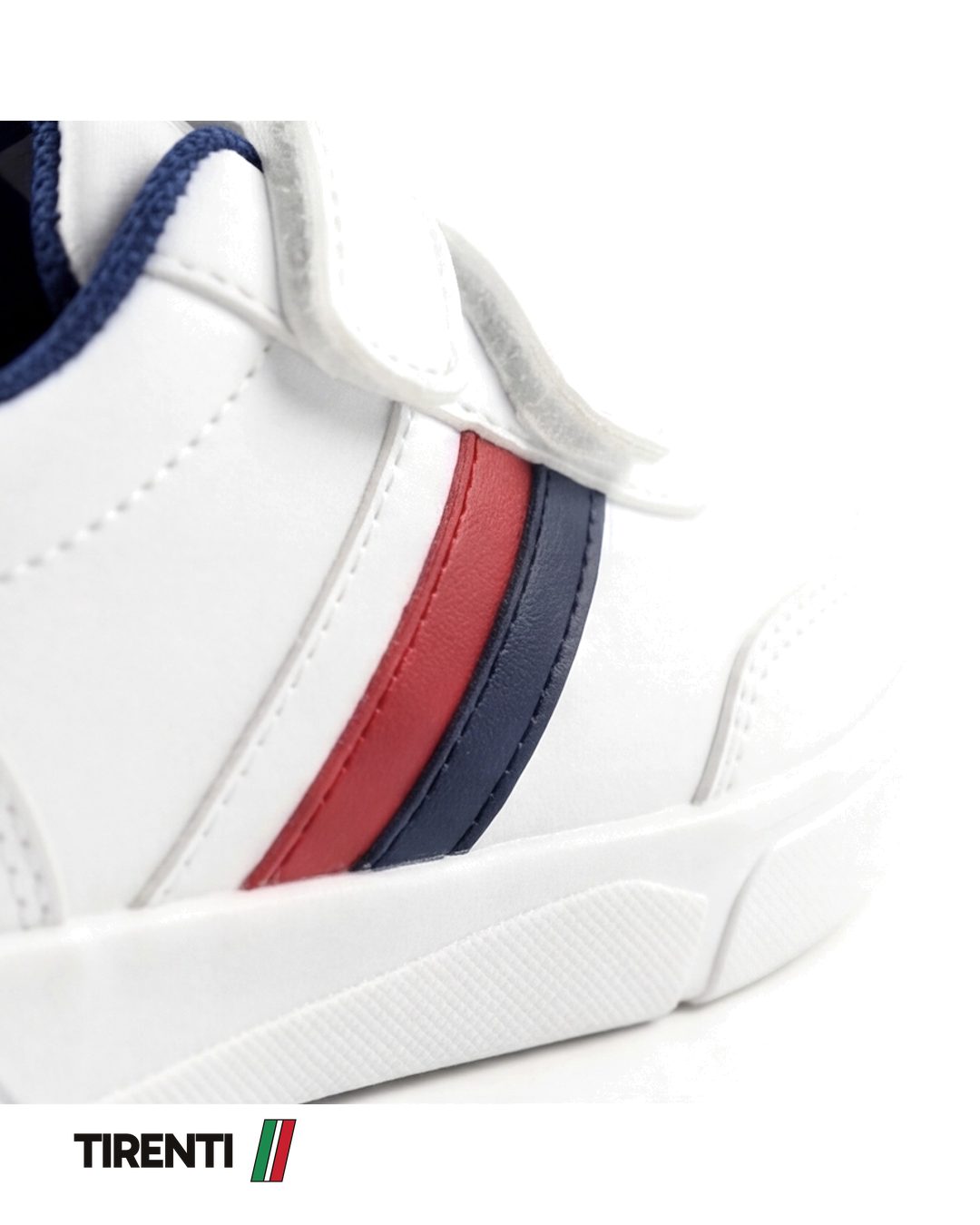 Tirenti Bandiera Bianco children's sneaker