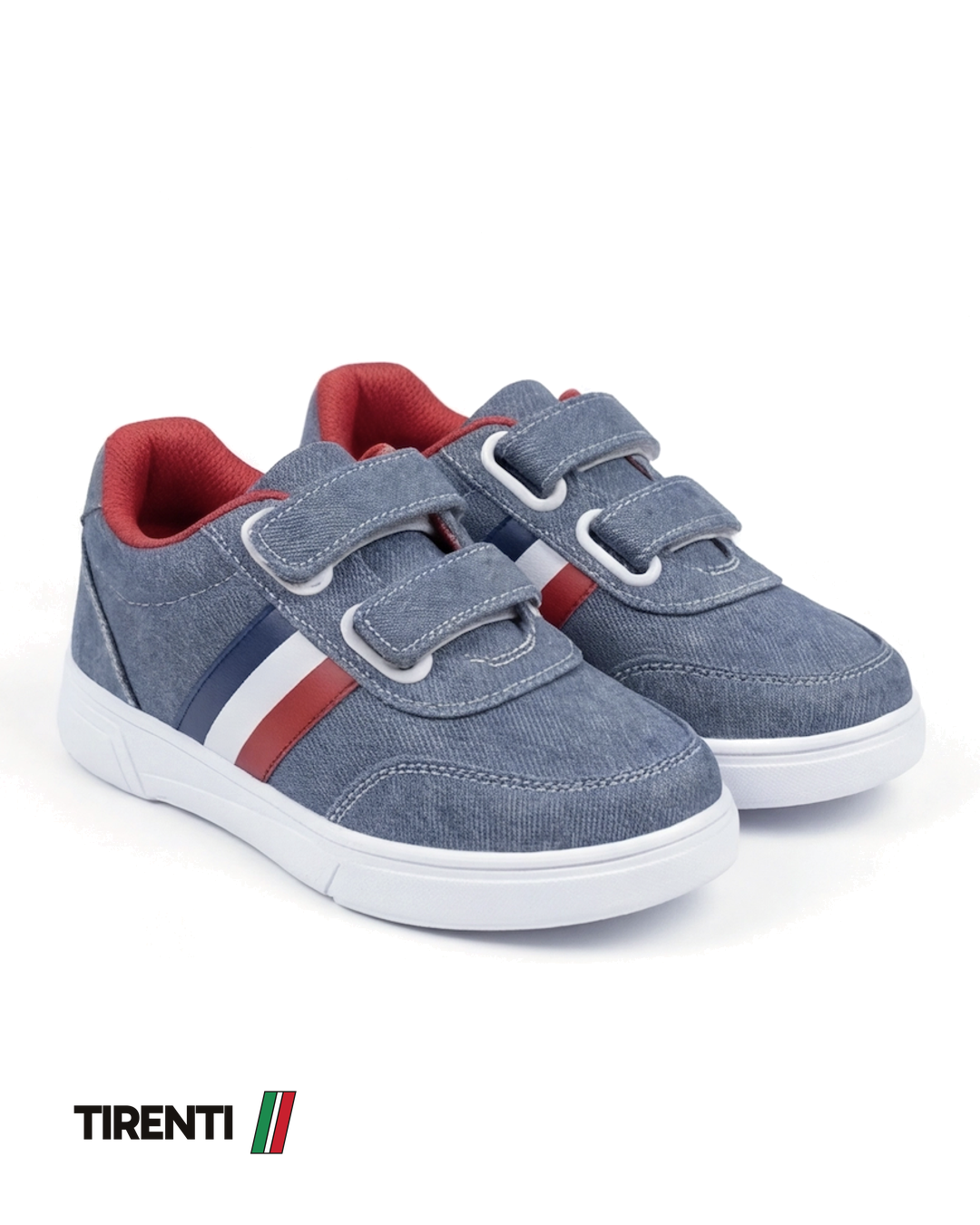 Tirenti Bandiera Grigio children's sneaker