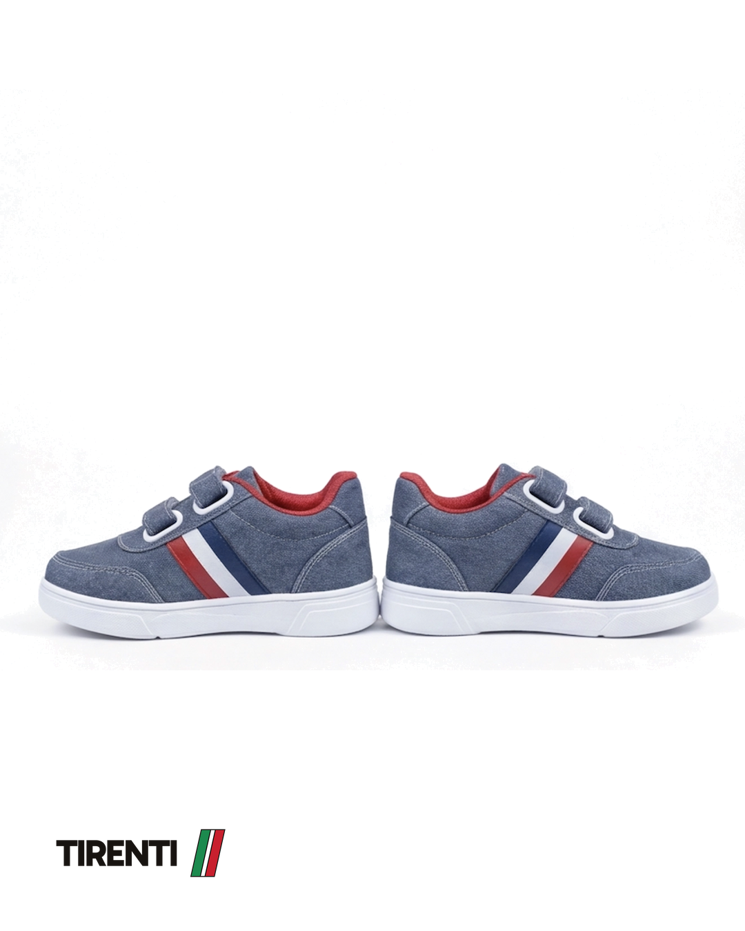Tirenti Bandiera Grigio children's sneaker