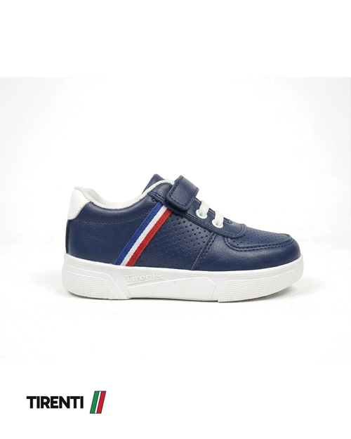 Tirenti Bandiera Navy children's sneaker