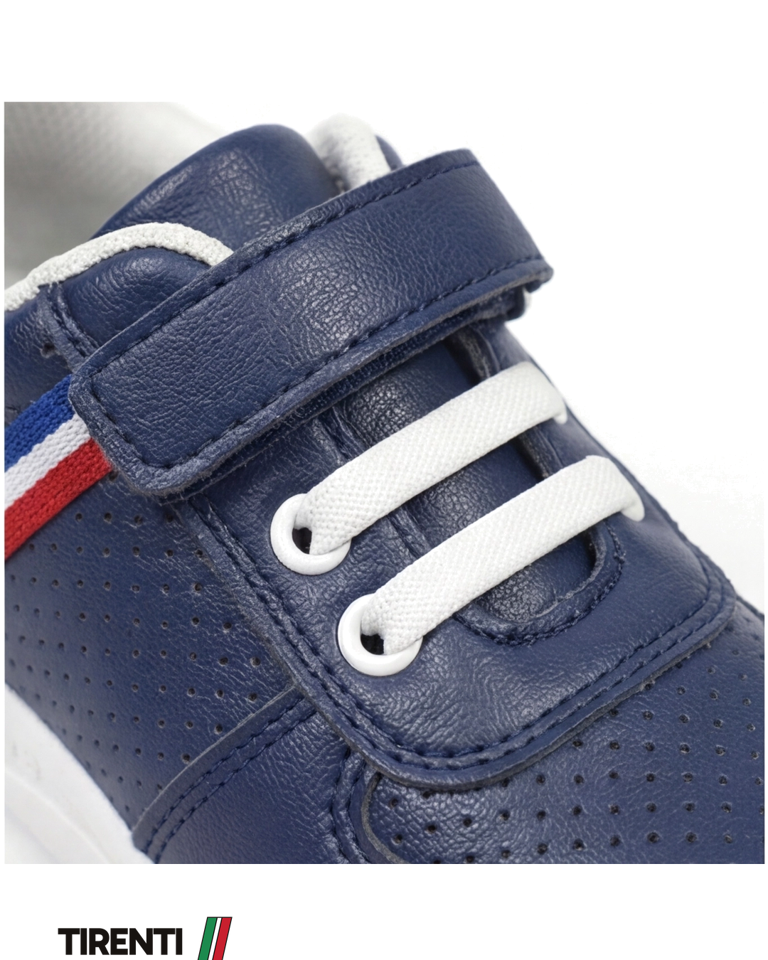 Tirenti Bandiera Navy children's sneaker