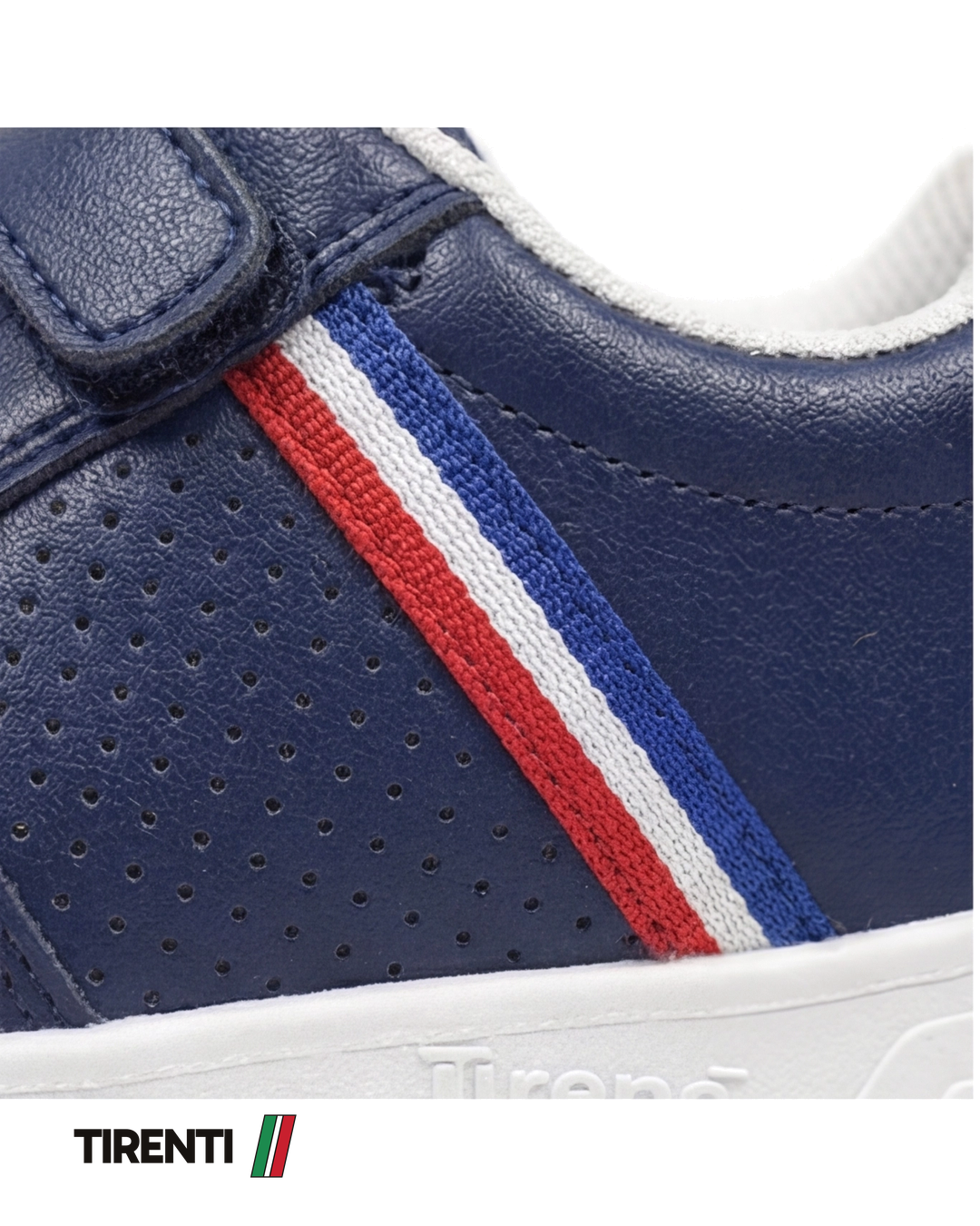 Tirenti Bandiera Navy children's sneaker