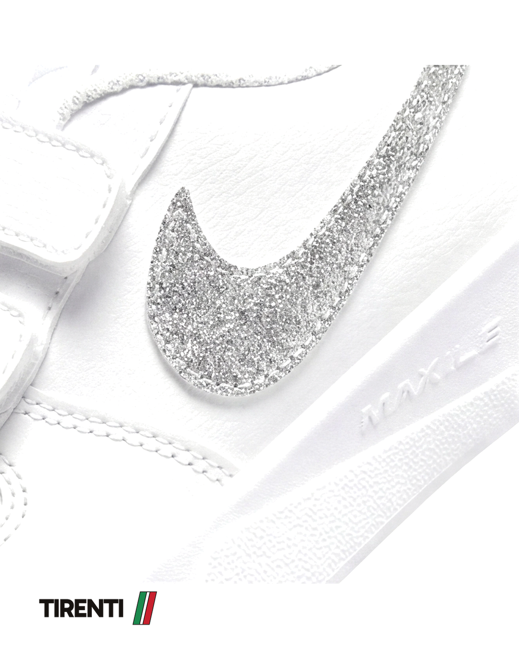 Tirenti Luce Argento children's sneaker