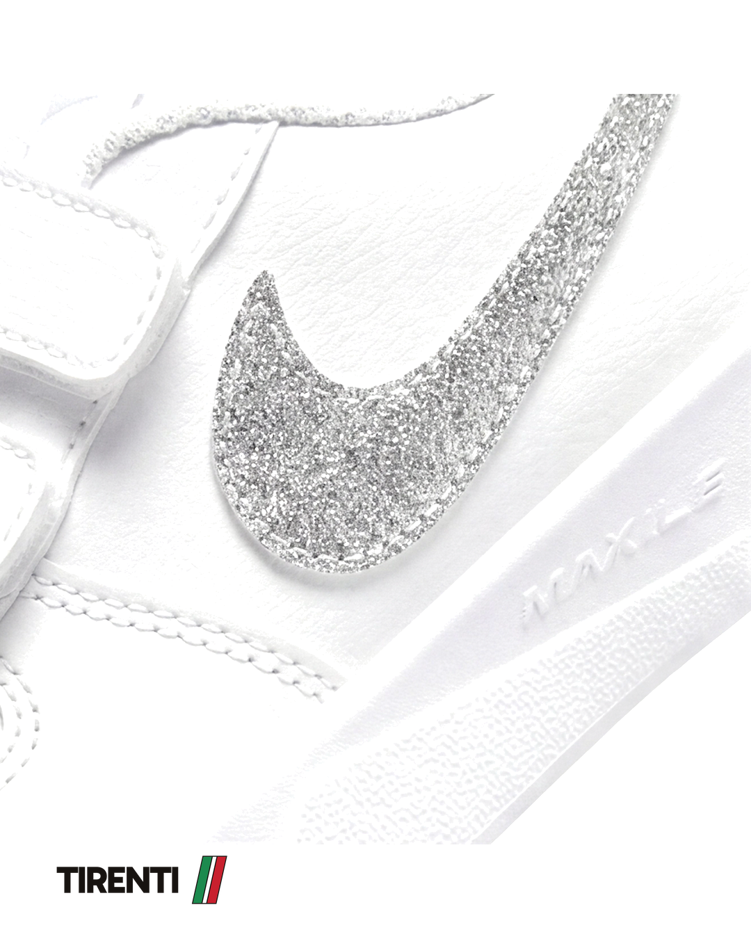 Tirenti Luce Argento children's sneaker